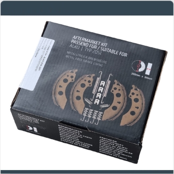 NB PARTS Bremsbacken Achssatz 200x50 passend für ALKO 2050 2051 - 1213889 90179 4010003A 1213889 / SBA817-N