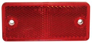 ASPÖCK Reflektor 90x40mm Rot schraubbar