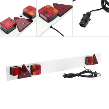 Lampenträger / Lichtleiste 7-polig 12 V – 137 cm Anhängerbeleuchtung für PKW-Anhänger & Fahrradträger AV10-991751 4317715 61827 4063819001725 4251548114780