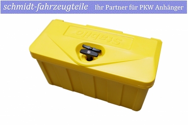 Profi Staubox / Deichselbox 40 L abschließbar 533 x 253 x 300 für PKW Anhänger & Wohnwagen