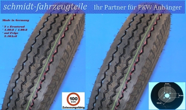 Dieses Anhänger Ersatzteil DA110000 wurde für PKW Anhänger & Wohnwagen produziert - 527048 10246-1 10246-2 130071 473994 1530060 4.00-8 4.80-8 090001001