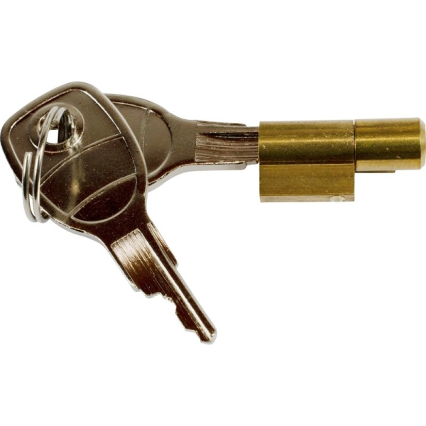 NB PARTS Steckschloss für Zugkugelkupplungen mit 2x Schlüssel