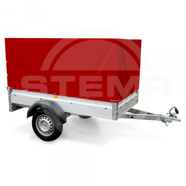 80 cm Stema Hochplane – Ersatzplane für 2,01x1,08 m Anhänger