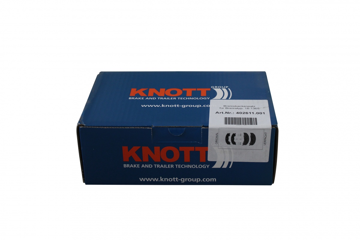 Knott Originalteil / BPW Bremsbackenset 160 x 35 ( 16-1365 / S 1635-6 RASK )