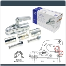 Zugkupplung / Zugmaul UNI Ø 45/46 + 50/51 - 12/12 Kugelkupplung für 2000 kg PKW Anhänger & Wohnwagen - NB10-10038599