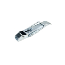 Spannriegelverschluss verzinkt 210 x 37 mm mit Rundbügel, Sicherungsöse und 80 mm Lochabstand AV10-996373