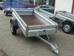 Mietanhänger Pritsche 2x1x0,35 m 750kg ungebremst in Berlin Brandenburg - M0001