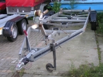 Mietanhänger Bootstrailer Bootsanhänger 1000kg - M0041