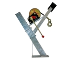 Anhänger Ersatzteil BU10-60246 Windenstand Basic 500 mit Rasterwinde und 7 m Gurt für Bootsanhänger bis 1300 kg 500-001251 500001251 4054354056493