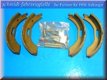 Anhänger Ersatzteil AV10-842050 BPW Bremsbackenset 200x50 für Bremstyp S2005-7 RASK SBA875-4 für PKW Anhänger und Wohnwagen mit einer BPW Bremsanlage 1084070509004080 0980103790 SBA875-4 2555525 842050