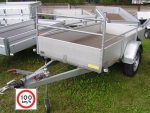 PKW Anhänger - offener Pritschenanhänger 2,51x1,25x0,30 m - günstig mieten bei Schmidt Anhängervermietung in Berlin & Brandenburg