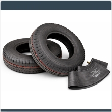 2x Kenda Anhängerreifen 4.00-8 / 4.80-8 71M 6PR inkl. Schlauch. Traglast 345 kg, bis 130 km/h. Ideal für PKW-Anhänger, DDR Anhänger.